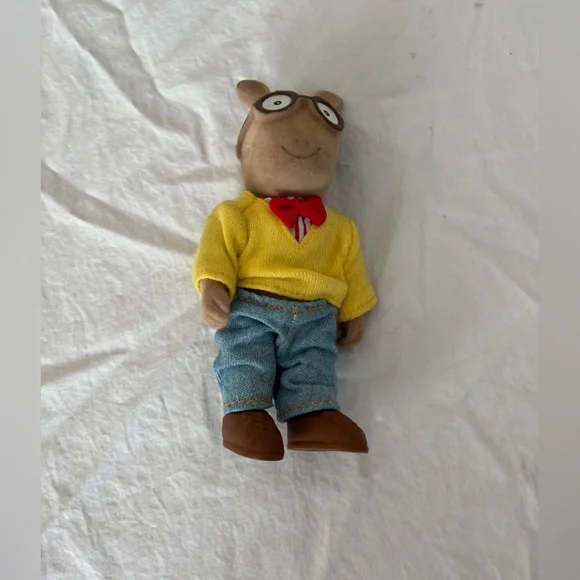 1987 Arthur Set Collection 3 Arthur Dolls 1 DW Read 1 Backpack Original PBS - Picture 6 of 15